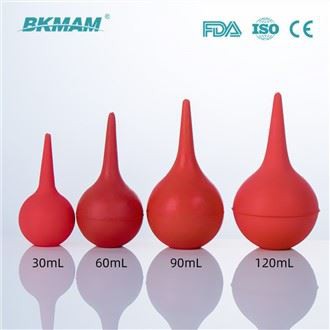 BKMAM রাবার ইয়ার সিরিঞ্জ বাল্ব